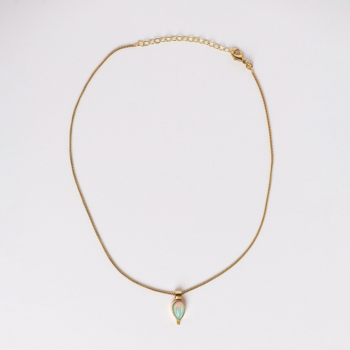 Ame Fall Necklace — Opal