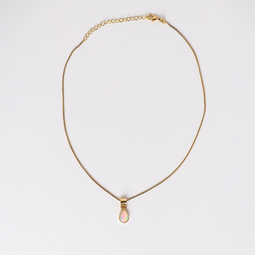 Ame Necklace — Opal
