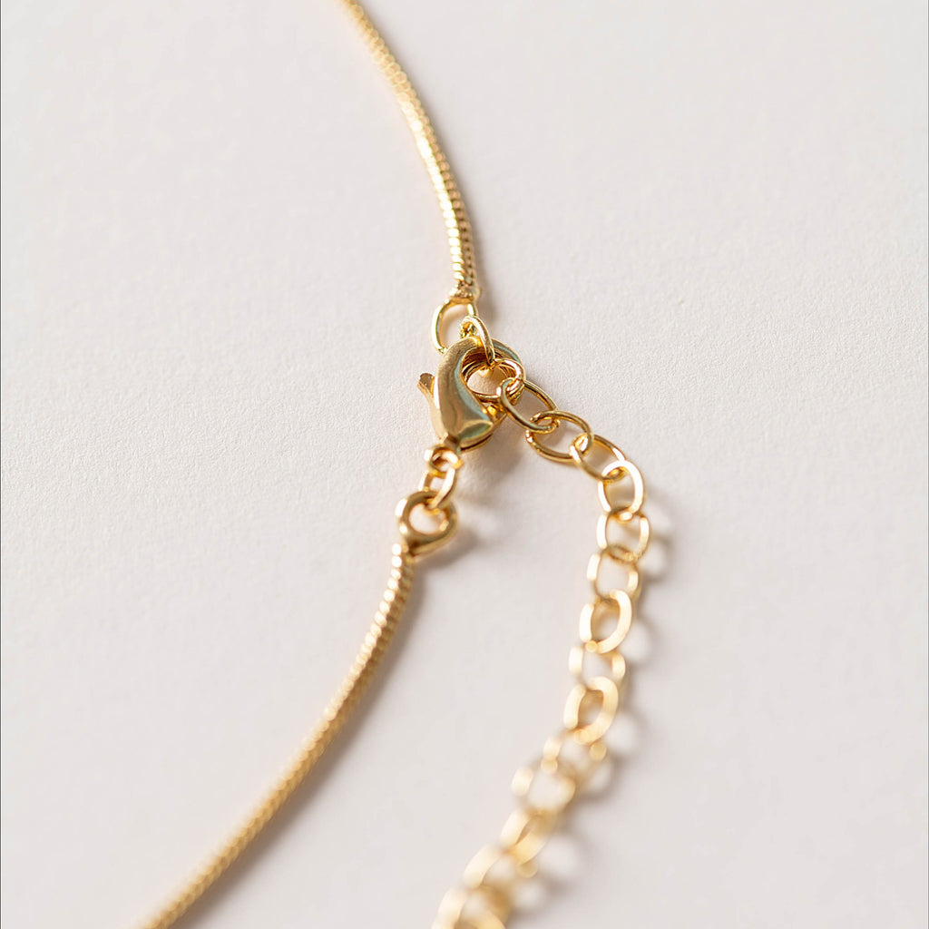 Ame Necklace — Obsidian