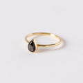 Ame Ring — Black Star Sapphire de INDIGO