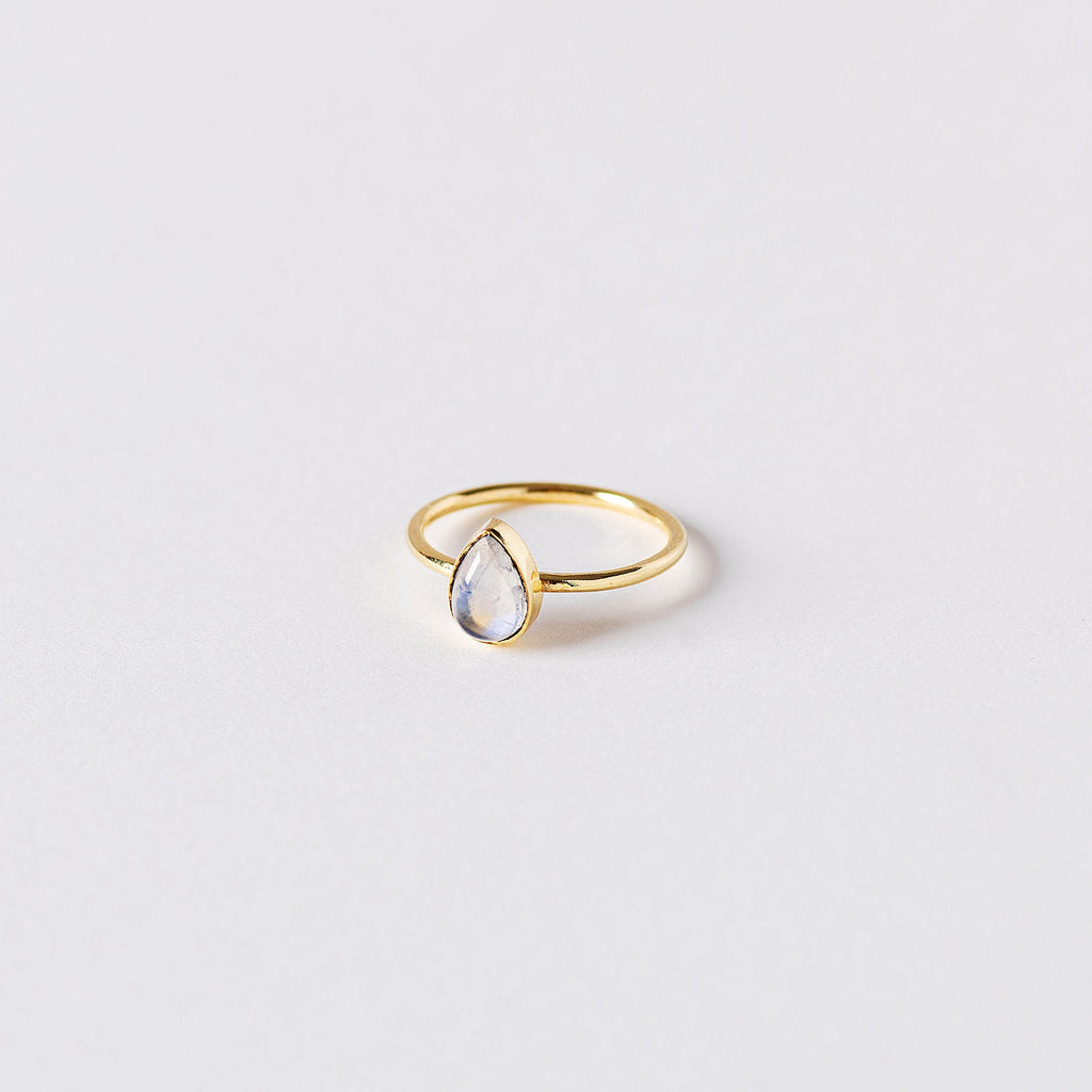 Ame Ring — Moonstone de INDIGO