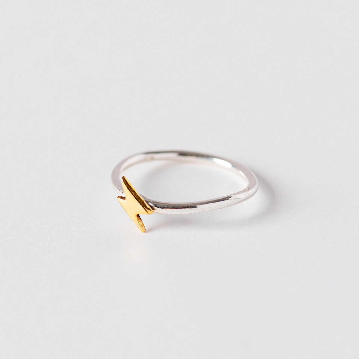 Argent Lightning Ring de INDIGO