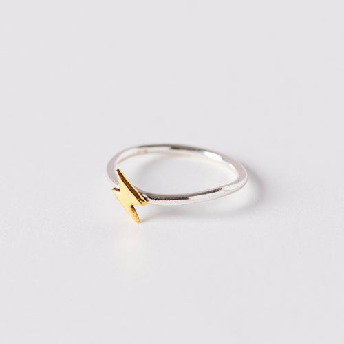 Argent Lightning Ring de INDIGO