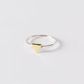 Argent Triangle Ring de INDIGO