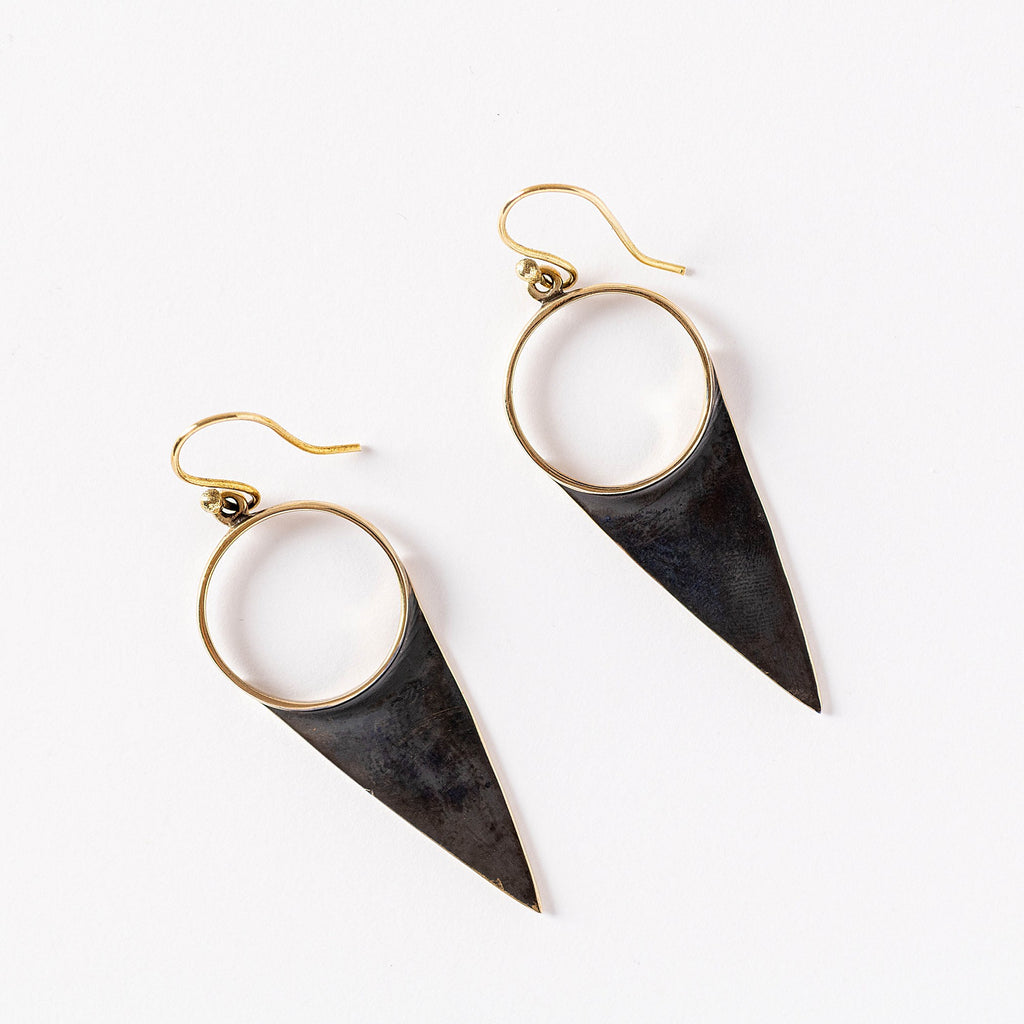 Black Tusk Earrings
