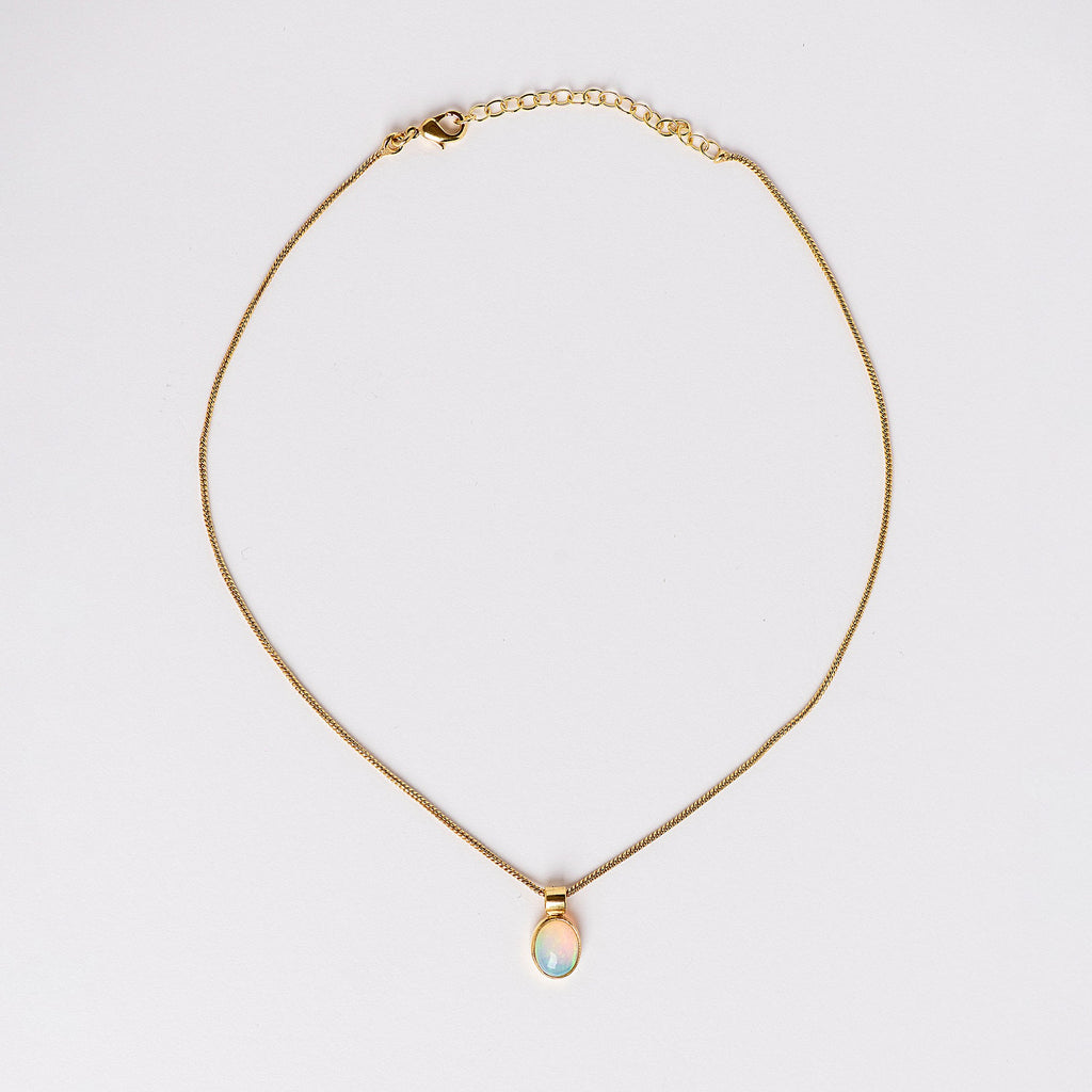 Nami Necklace — Opal