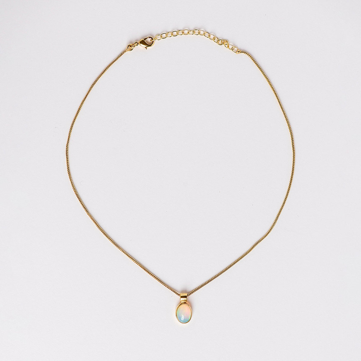 Nami Necklace — Opal