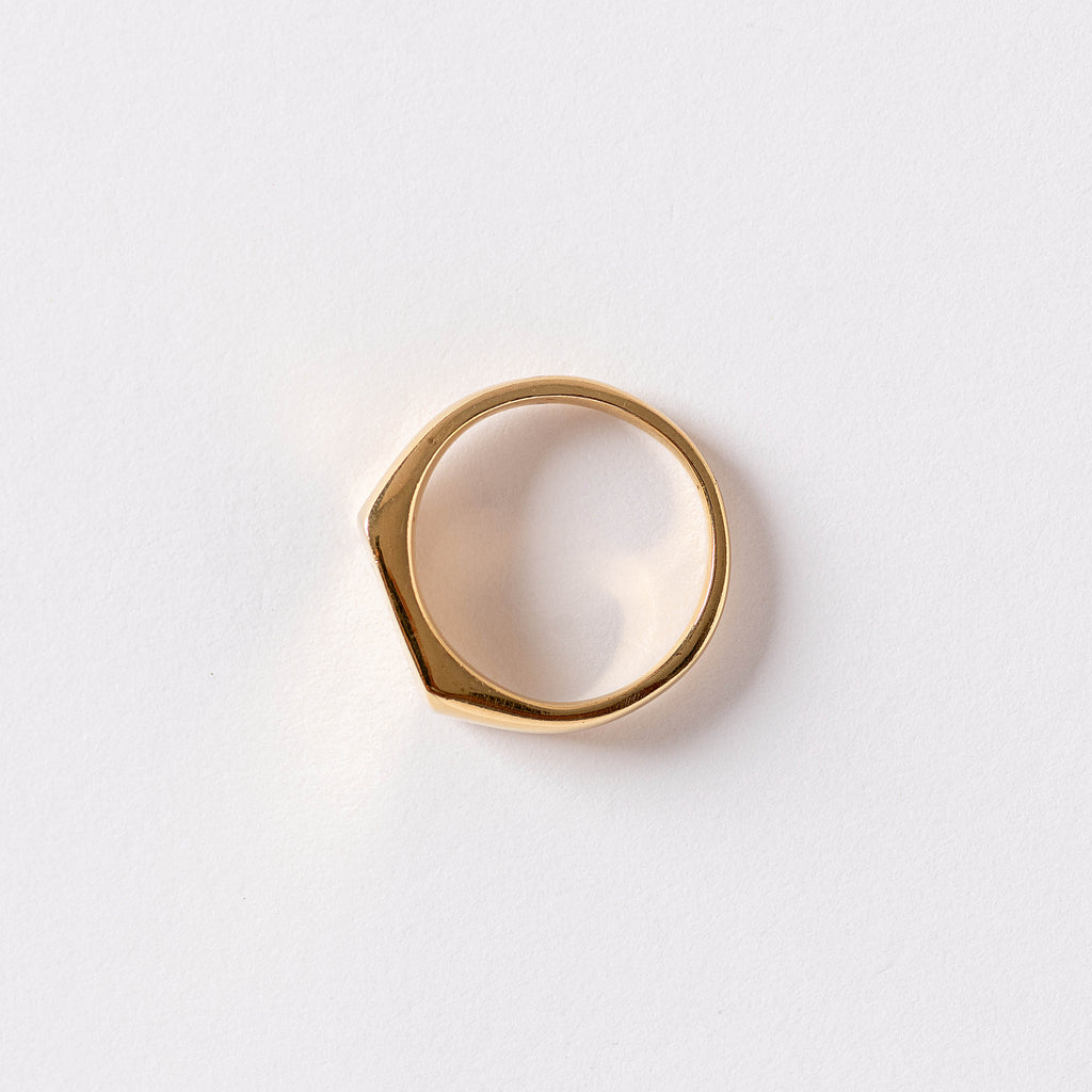 Rectangular Signet Ring de INDIGO
