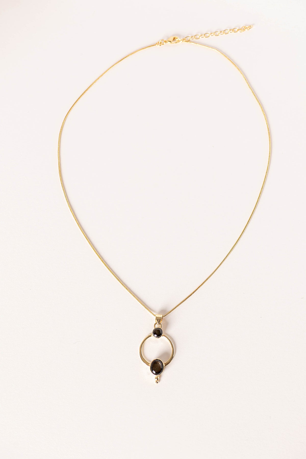 Sora Necklace — Black Star Sapphire